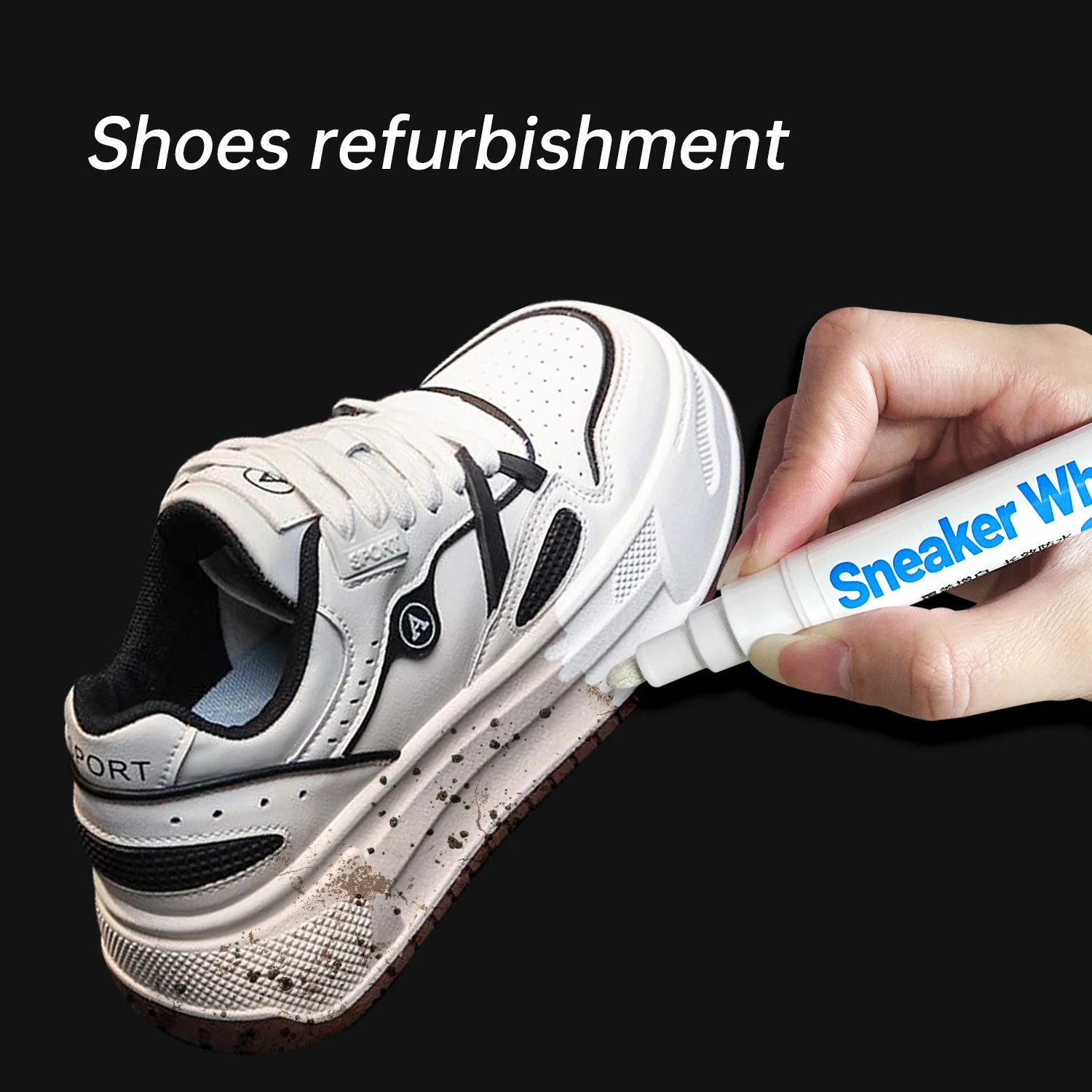 Sneaker Care Cleaning Kit - Shoes Stains Removal Waterproof Sneakers Anti-Oxidation
