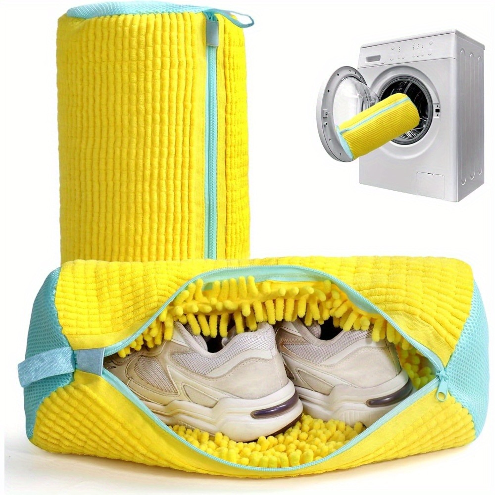 Sneaker Care Cleaning Kit - Durable Shoe Washing Machine Bag for