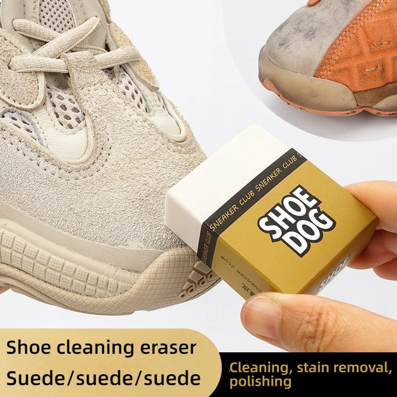 Sneaker Care Cleaning Kit - Premium Suede Eraser And Shoedog Shoe