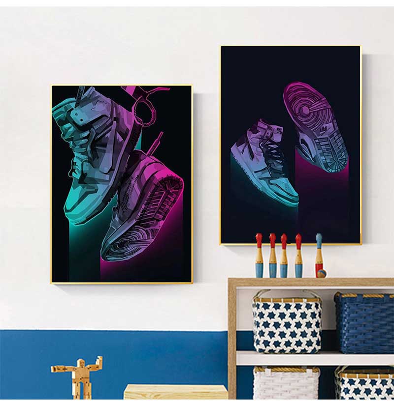Fashion Graffiti Sneakers Wall - đánh giá và giá Waterproof Spray Shoe