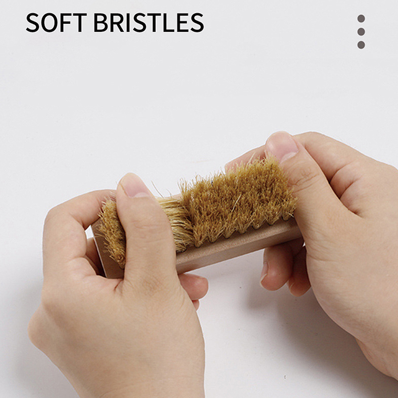 Useful Wood Handle Shoe Brush  - đánh giá và giá Sneaker Care Cleaning Kit