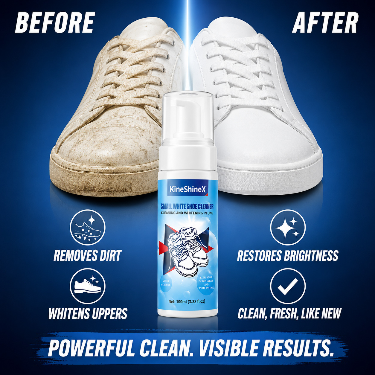 Gihen Shoe Cleaner Kits Water- - đánh giá và giá Sneaker Care Cleaning Kit